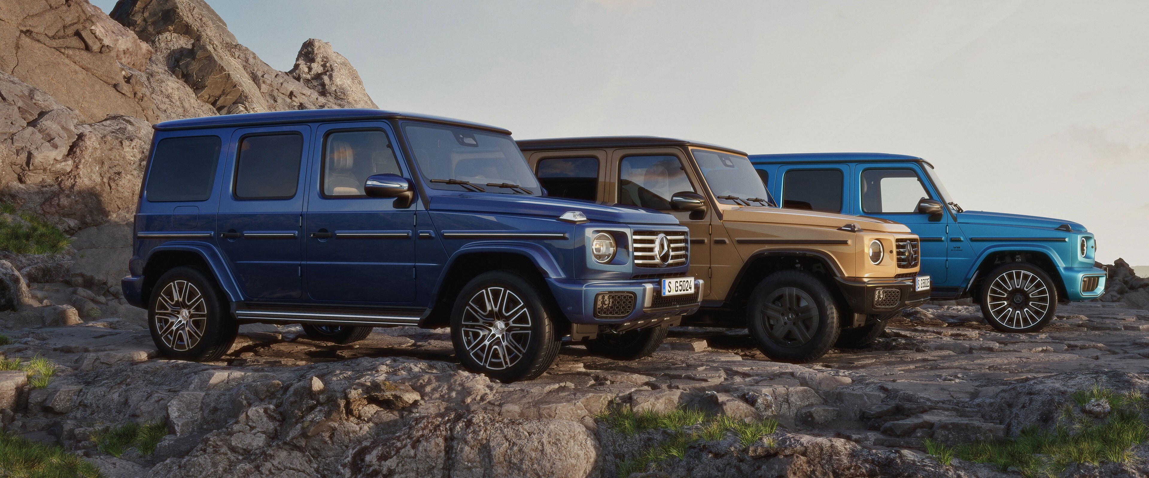 Die Mercedes-Benz G-Klasse.