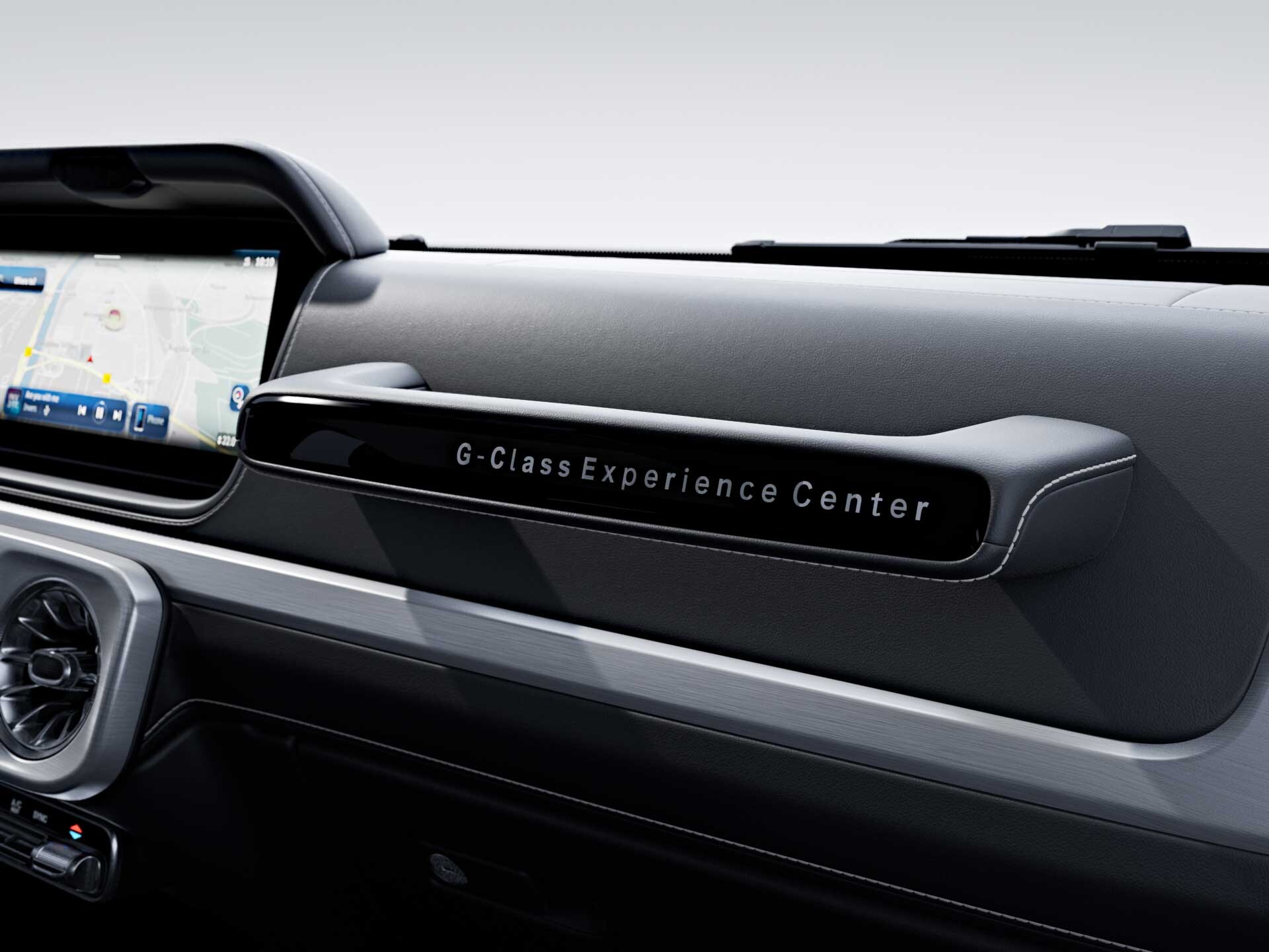 Detailaufnahme der MANUFAKTUR Made to Measure der G-Klasse.
