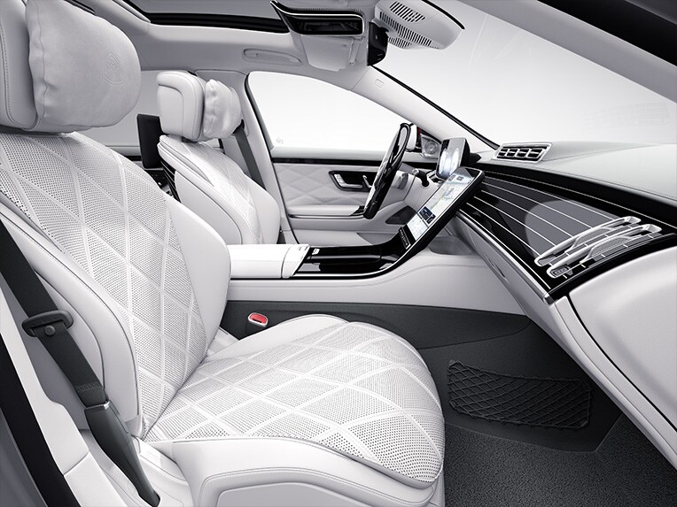 Das Interieur der Mercedes-Maybach S-Klasse mit Exklusiv-Paket.