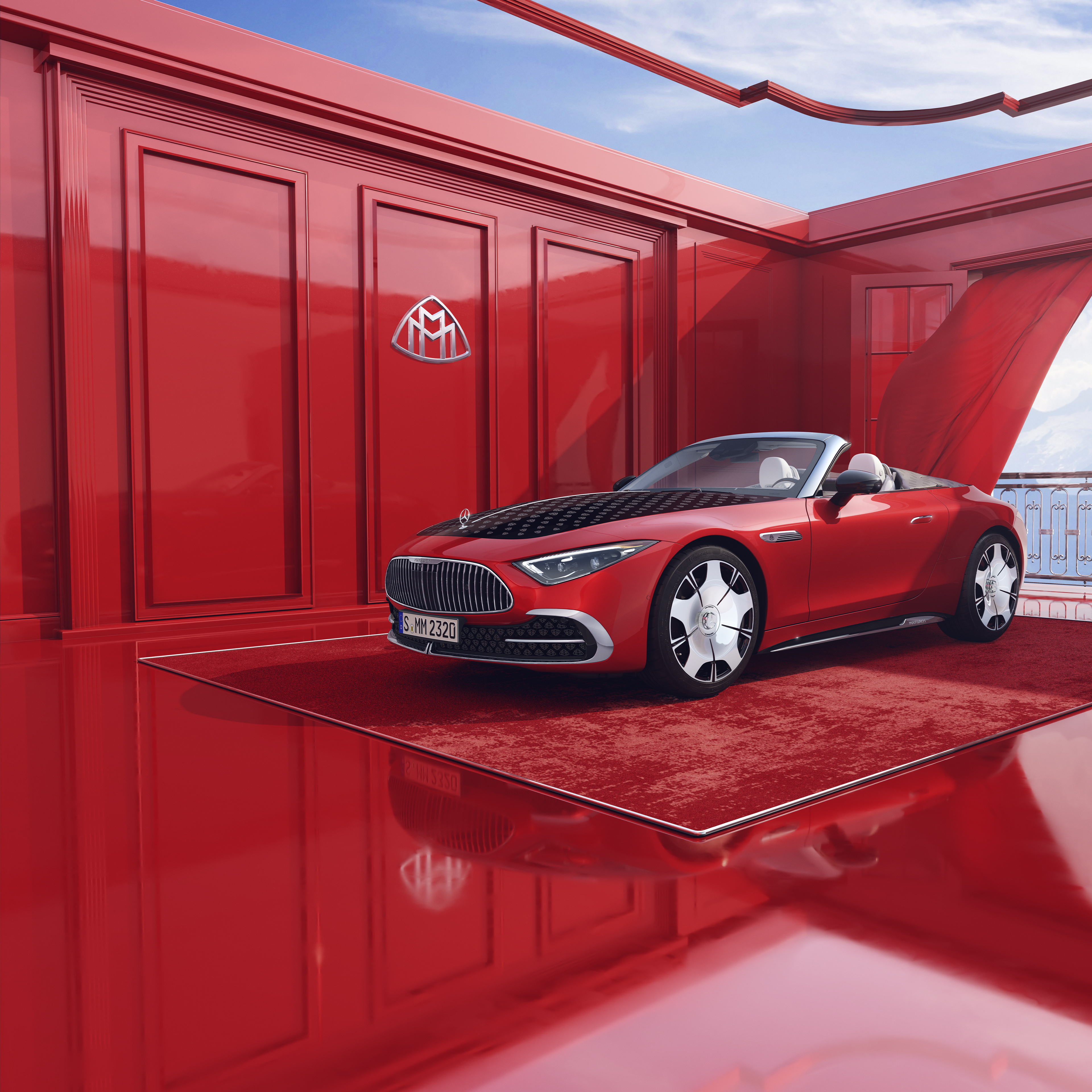 Mercedes-Maybach SL 680 Monogram Series.