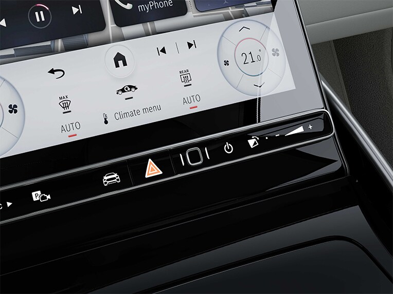 Der Fingerabdrucksensor im Mercedes-Maybach SL 680.
