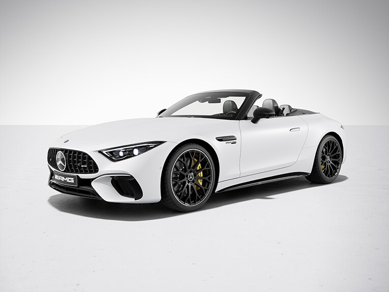 Der Mercedes-AMG SL 63 S E PERFORMANCE mit AMG Night-Paket II.