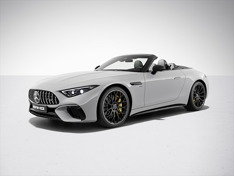 Der Mercedes-AMG SL 63 S E PERFORMANCE mit AMG Night-Paket.