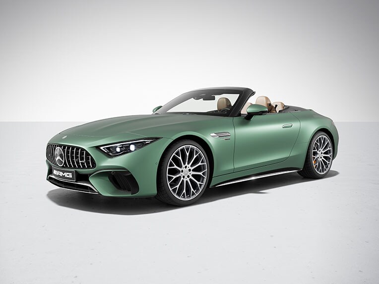 Der Mercedes-AMG SL 63 S E PERFORMANCE mit AMG Chrom-Paket Exterieur.