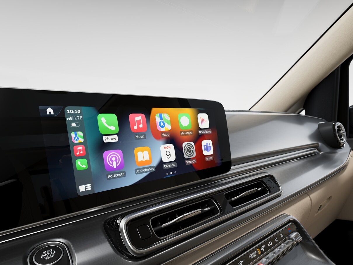 Smartphone Integrationspaket in der Mercedes-Benz V-Klasse.