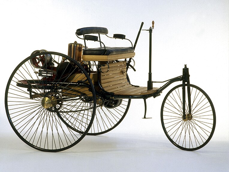 Benz Patent-Motorwagen von 1886.
