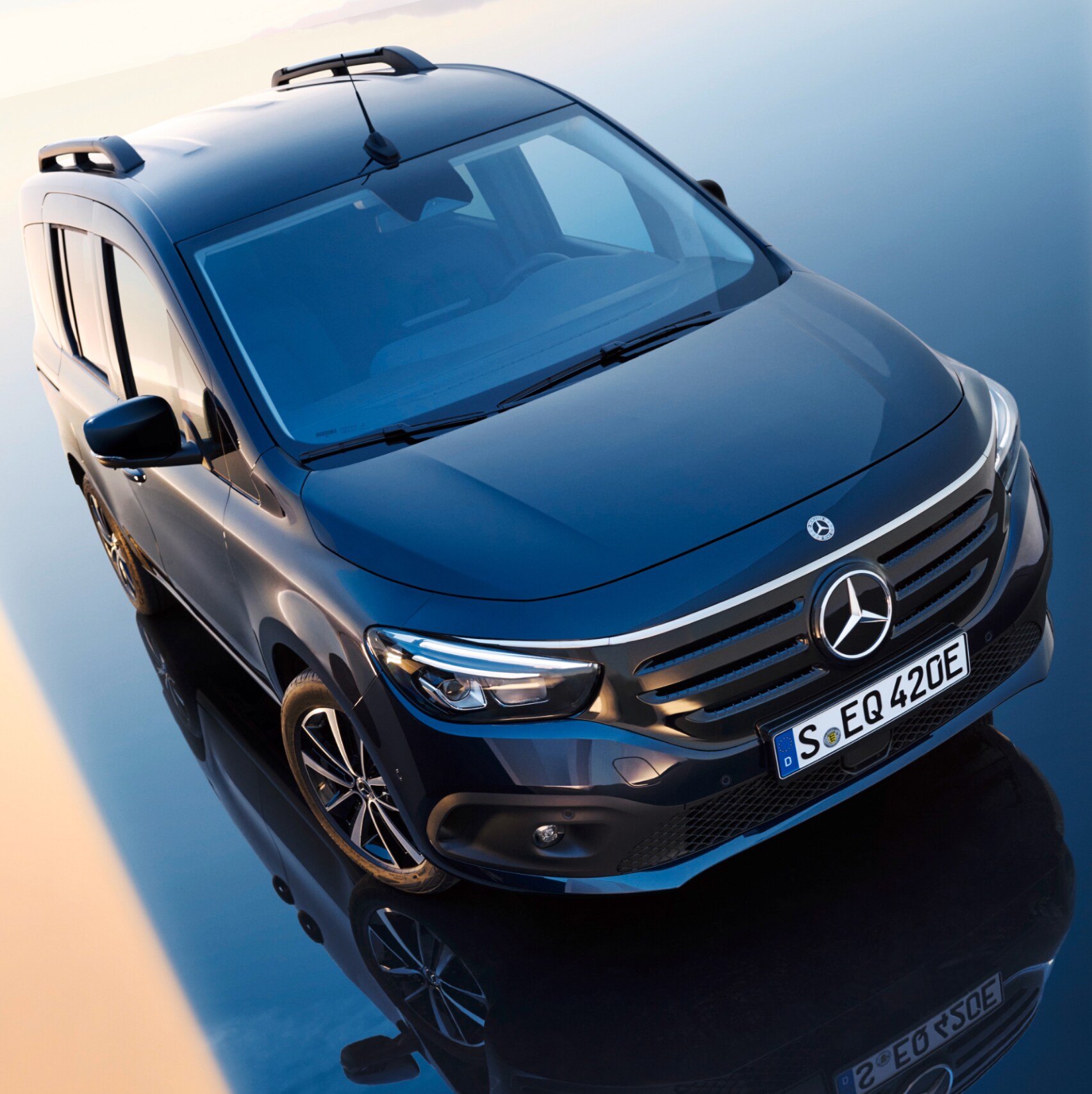 Der Mercedes-Benz EQT.