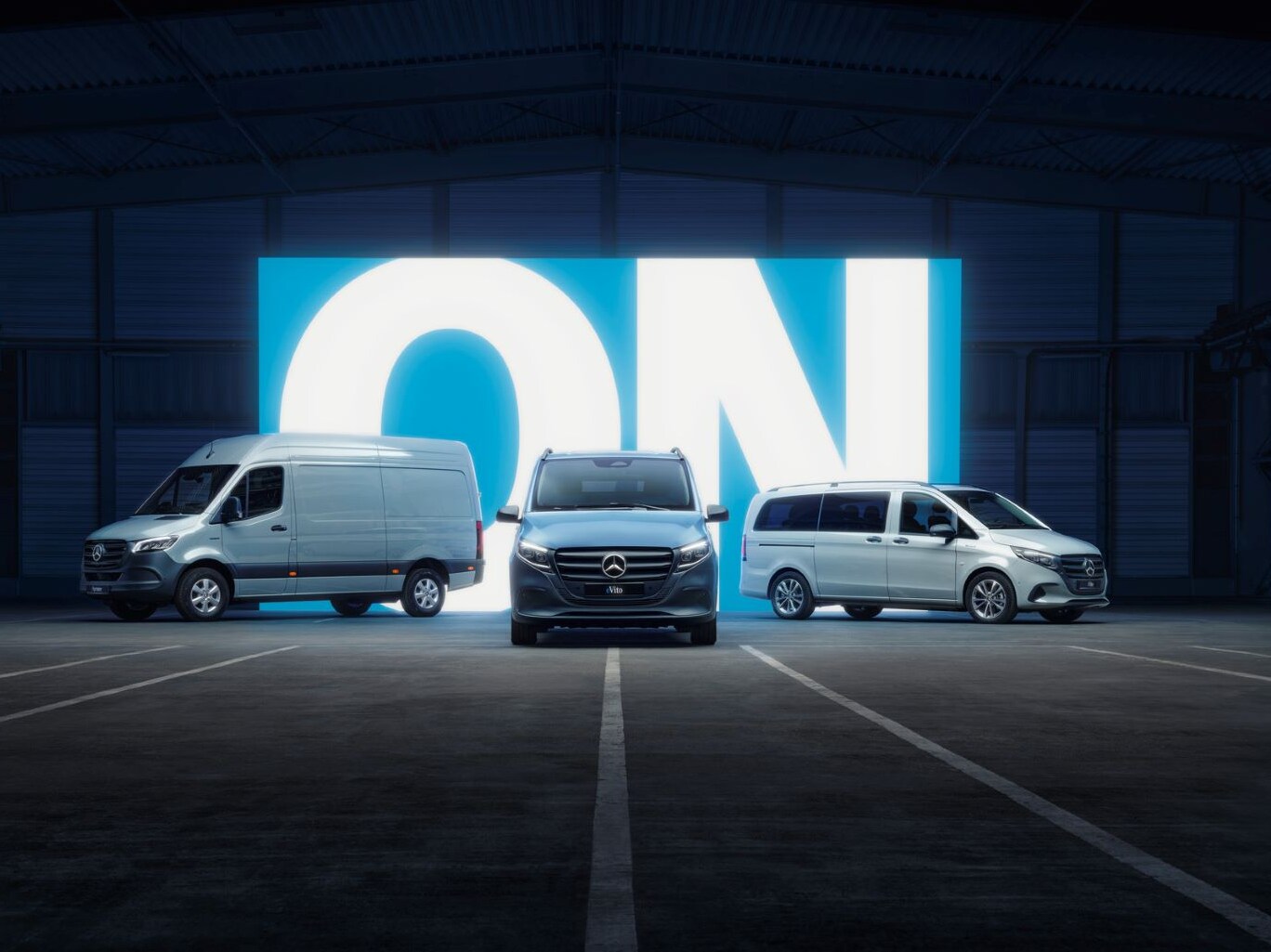 Elektrotransporter, Mercedes-Benz eSprinter, eVito and eCitan.