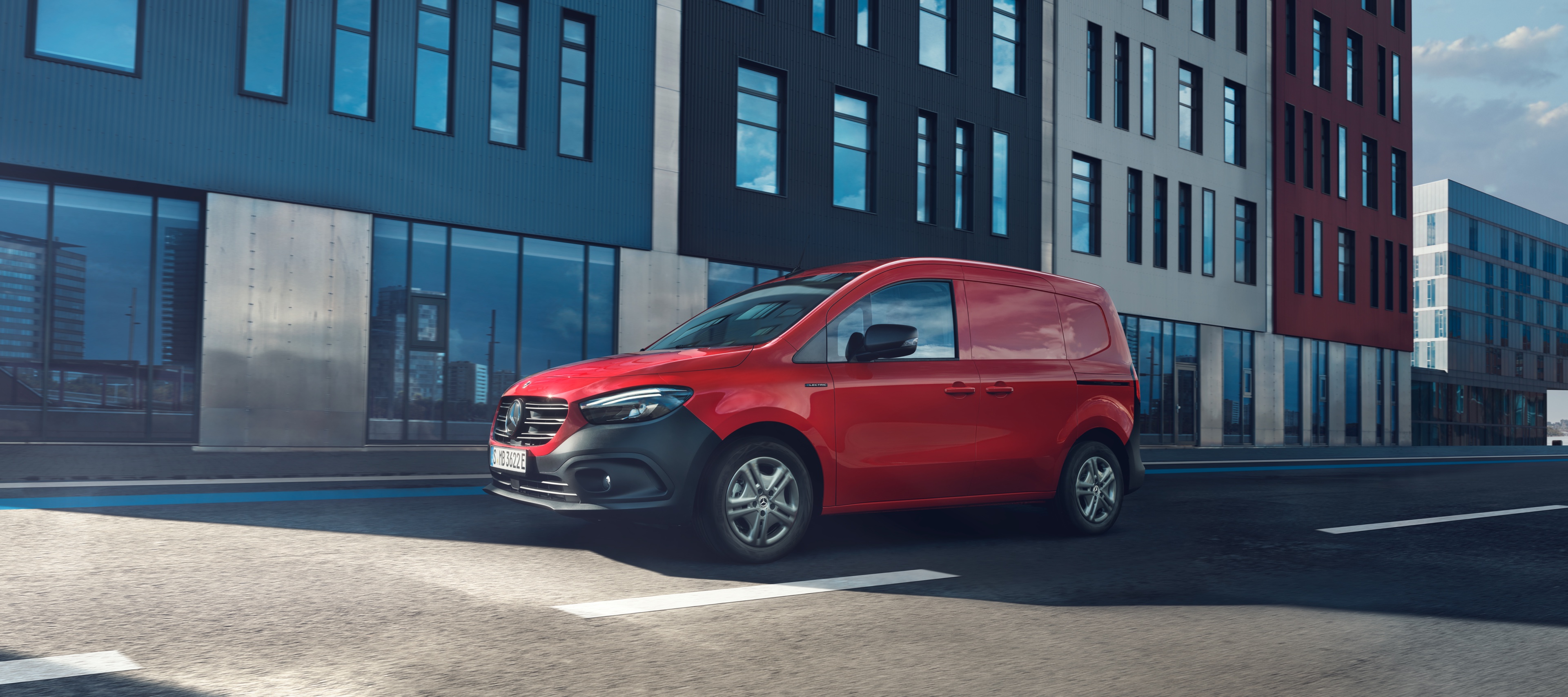Fahrzeugvergleich | eCitan Kastenwagen | Mercedes-Benz Der Mercedes-Benz eCitan Kastenwagen.