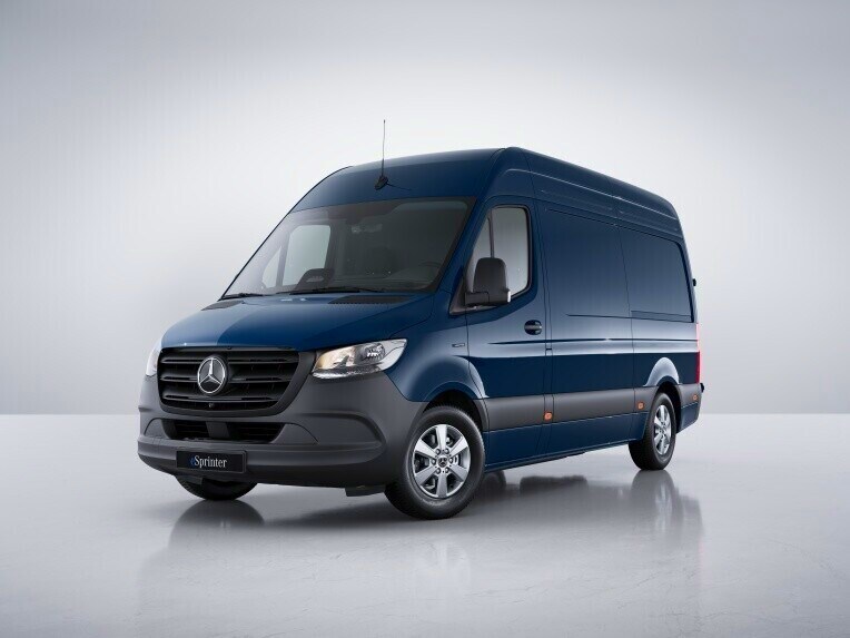 Der Mercedes-Benz eSprinter Kastenwagen.
