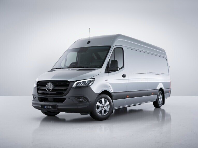 Die Austattungslinie SELECT des Mercedes-Benz eSprinter Kastenwagen.