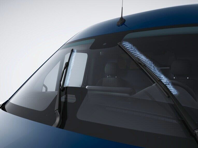 Das WET WIPER SYSTEM für den Mercedes-Benz eSprinter Kastenwagen.