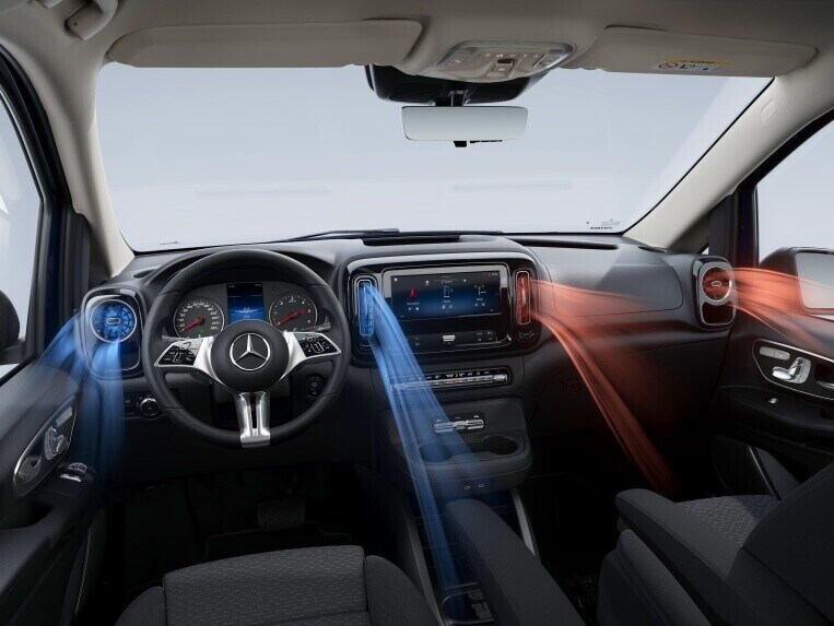 Abbildung der Mercedes-Benz THERMOTRONIC für den Mercedes-Benz Vito.