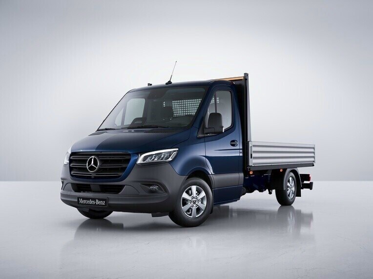Das Mercedes-Benz Sprinter Fahrgestell in der Ausstattungslinie SELECT.