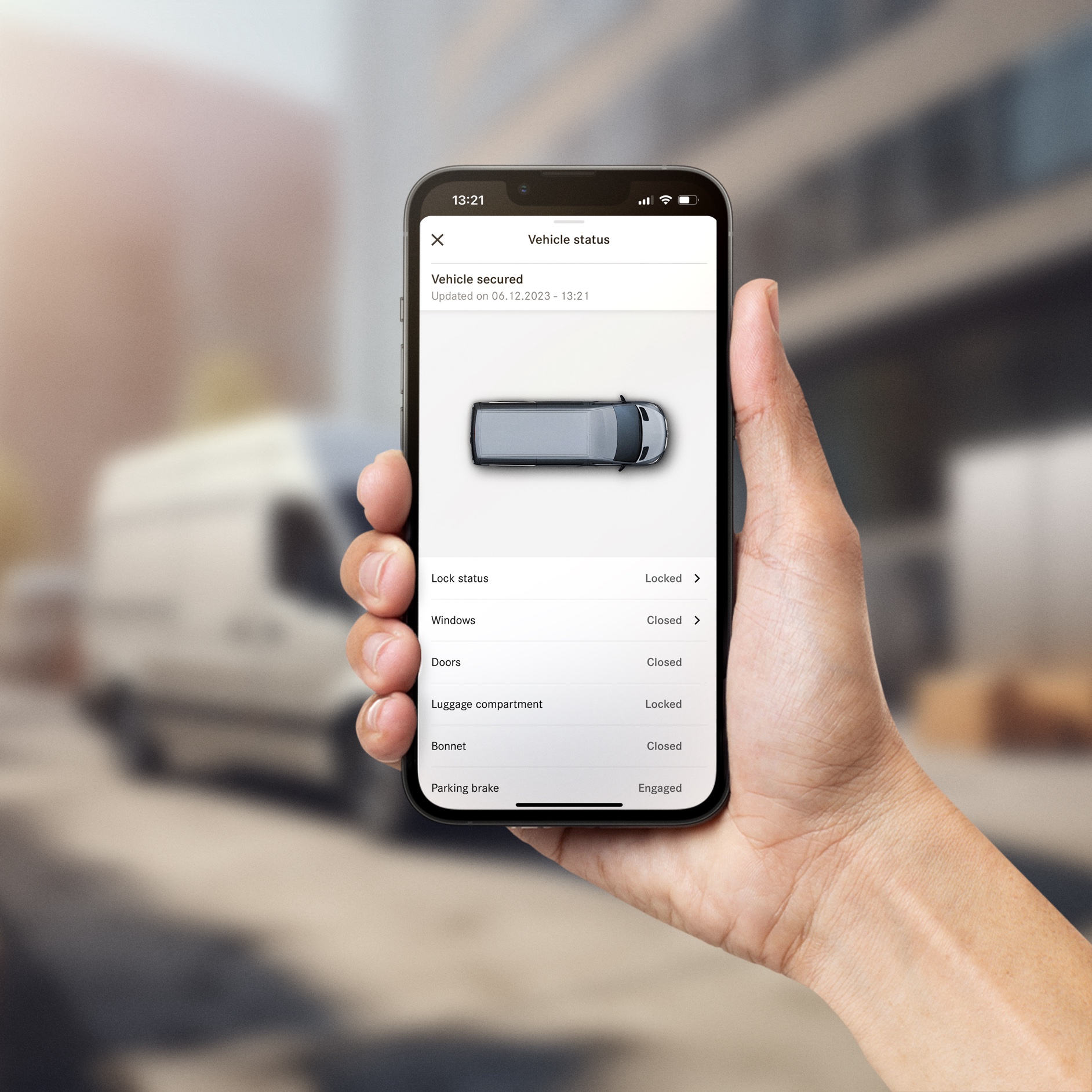 Digitale Extras | Sprinter Kastenwagen | Mercedes-Benz Digitale Extras für einen Transporter von Mercedes-Benz.