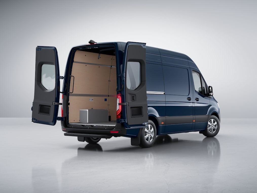 Die Ausstattungslinie SELECT des Mercedes-Benz Sprinter Kastenwagens.