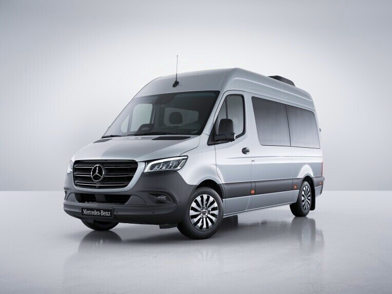 Der Mercedes-Benz Sprinter Tourer mit Komfortfahrwerk Luftfederung.
