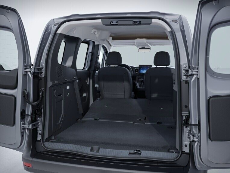 Der Laderaum des Mercedes-Benz Citan Kastenwagen.