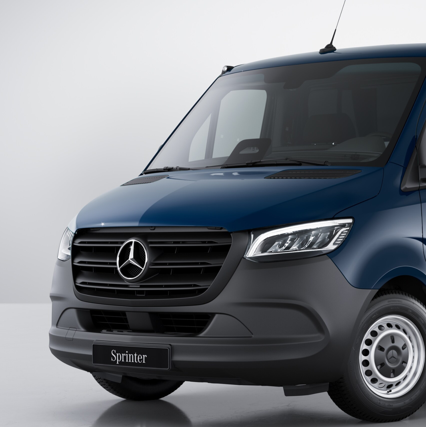 Das Mercedes-Benz Sprinter Fahrgestell.