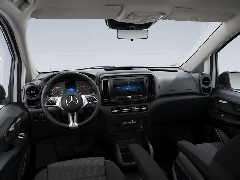 Das Cockpit des Vito Kastenwagens PRO.
