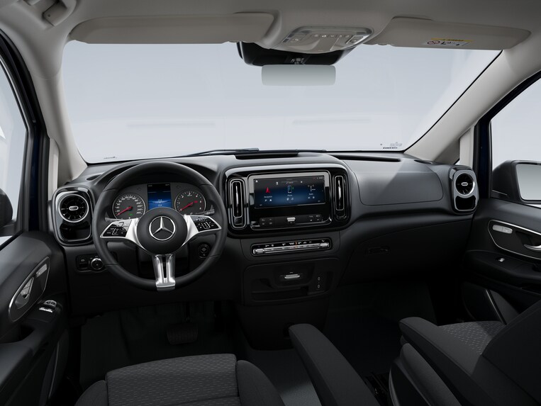 Das Cockpit des Vito Kastenwagens SELECT.