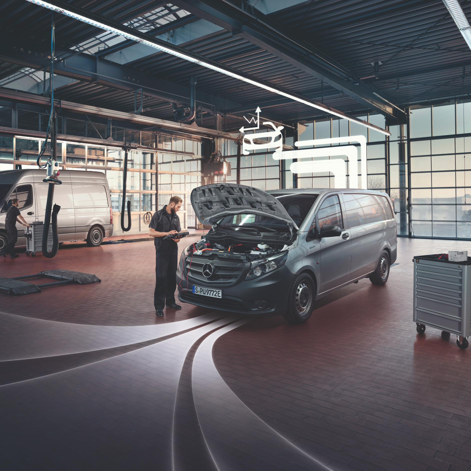 Telediagnostics | Digital Extras | Mercedes-Benz The Telediagnostics Digital Extra from Mercedes-Benz.