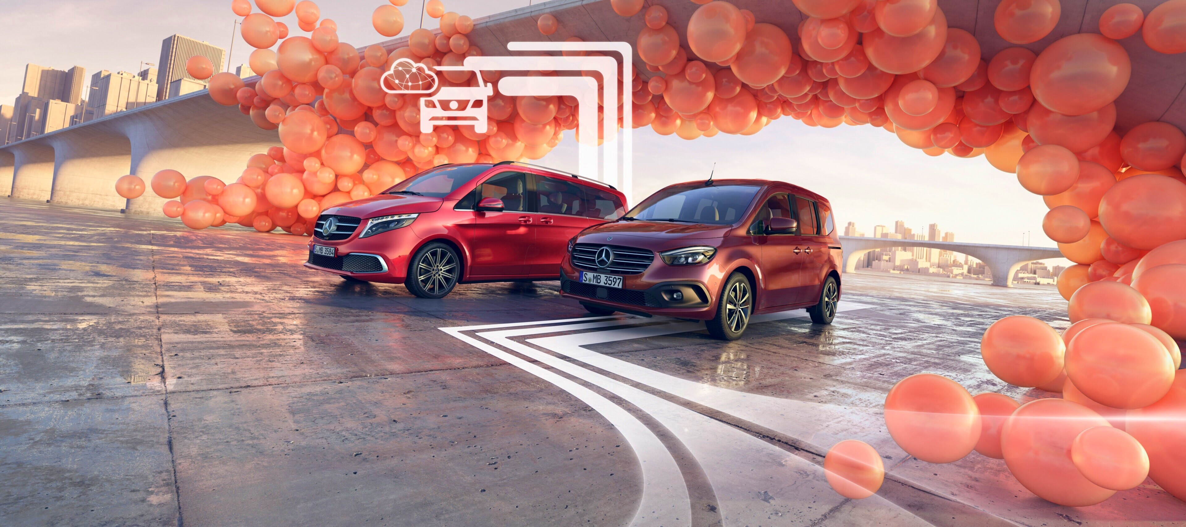 Digitale Extras für Privatkunden | Mercedes-Benz Transporter Holen Sie sich das digitale Upgrade für Ihren Van und gestalten Sie Ihren Alltag rund um Beruf, Familie und Freizeit noch komfortabler.