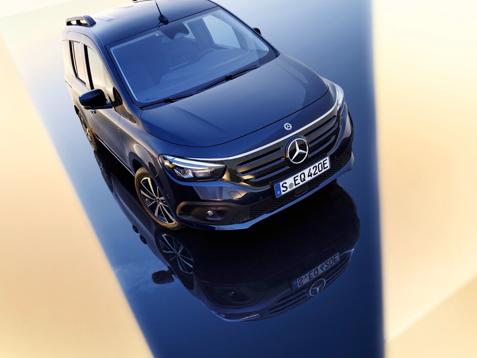 Der Mercedes-Benz EQT.