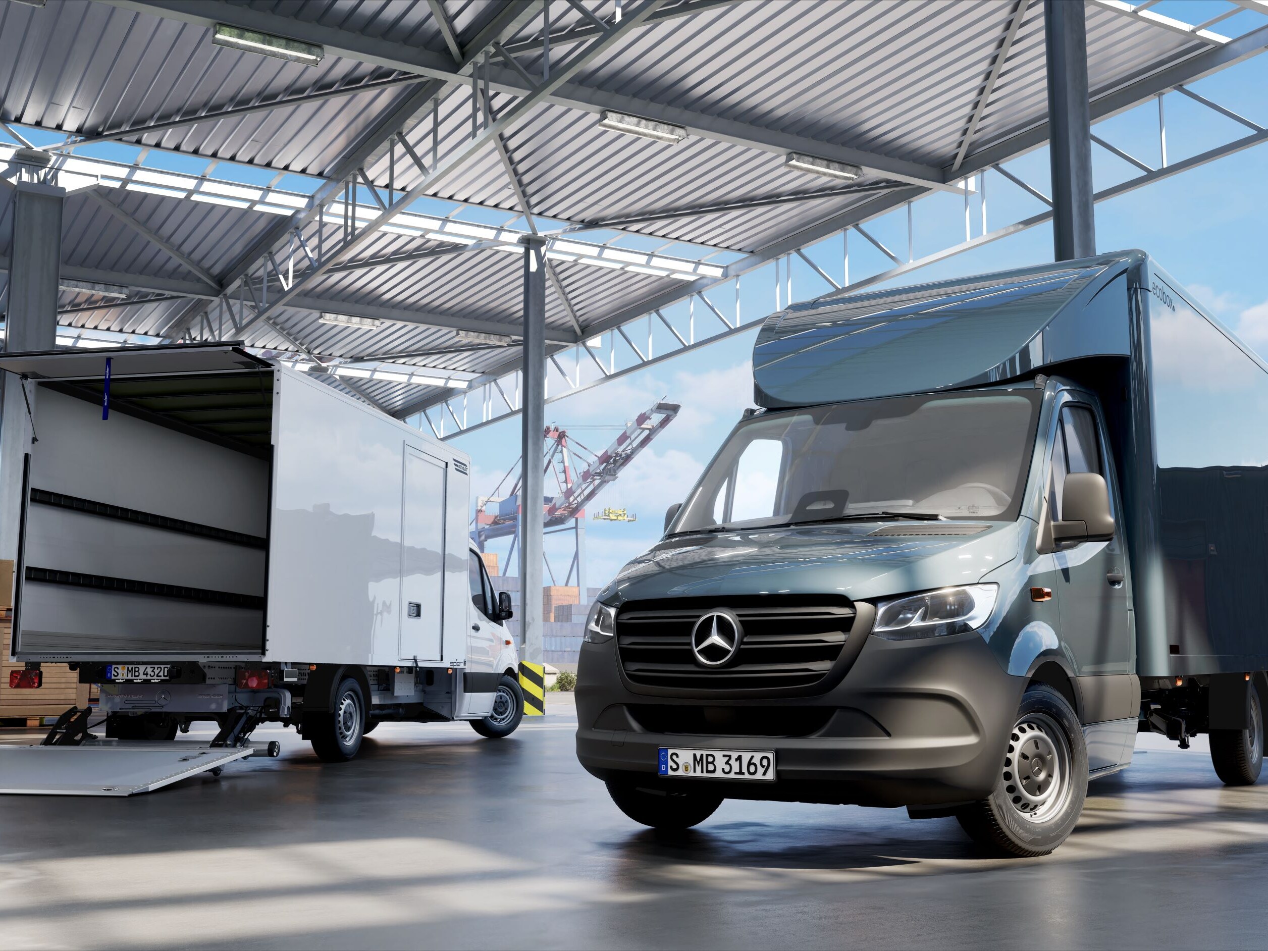 Various Sprinter models with a box body solution.