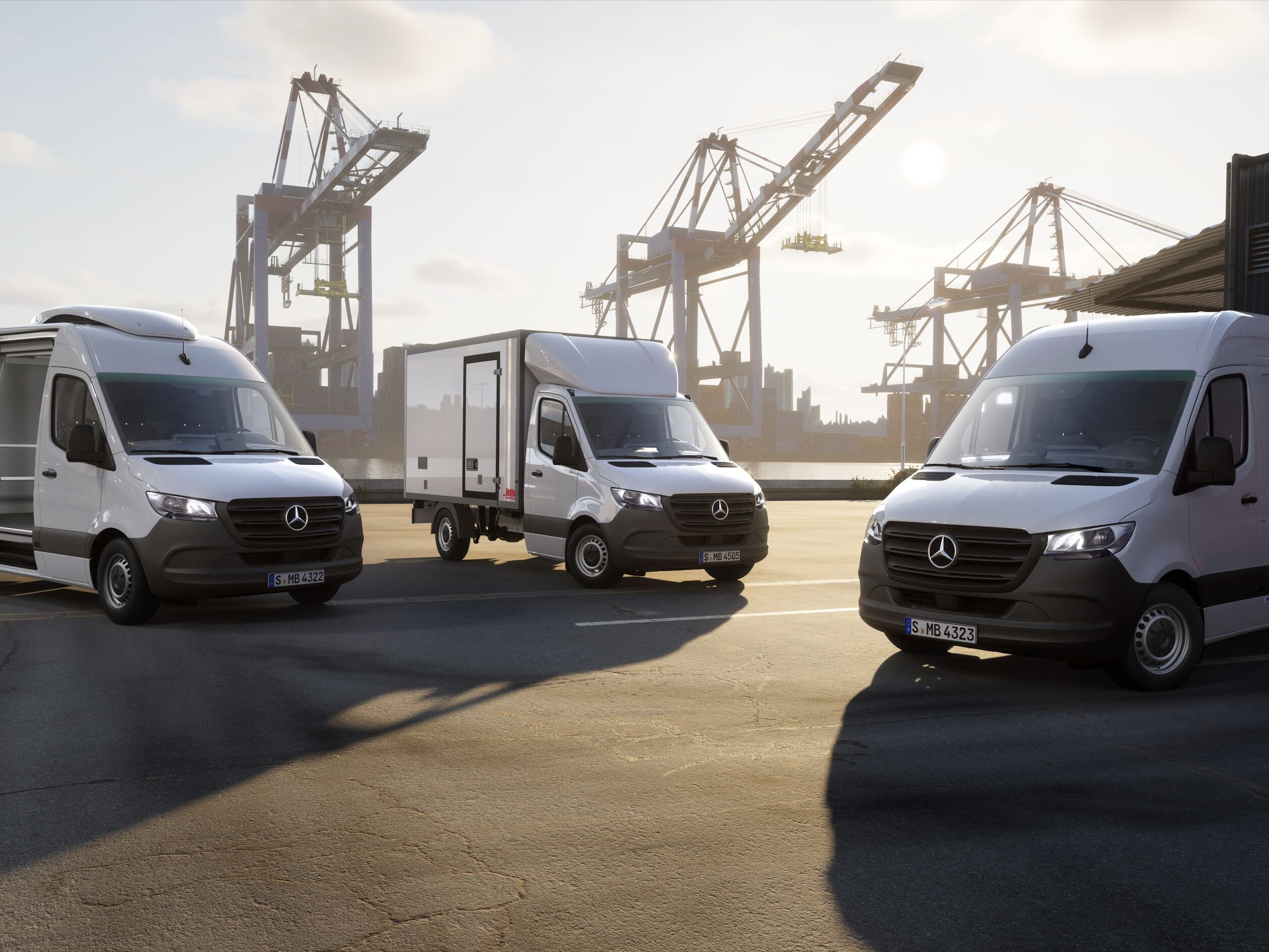 Various Sprinter models with a cooling solution.