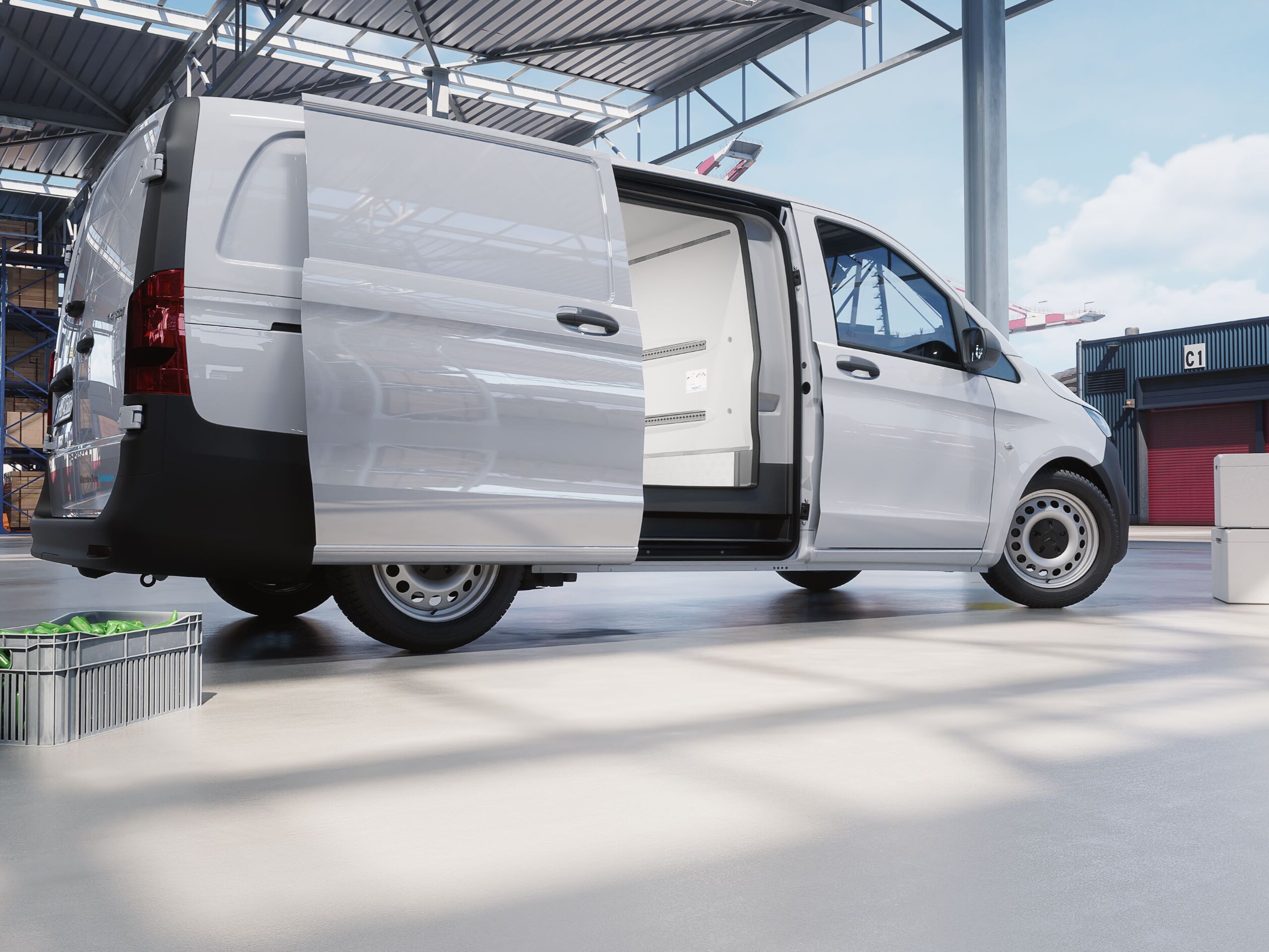 The Vito with isothermal-refrigerated integrated container by Kerstner.