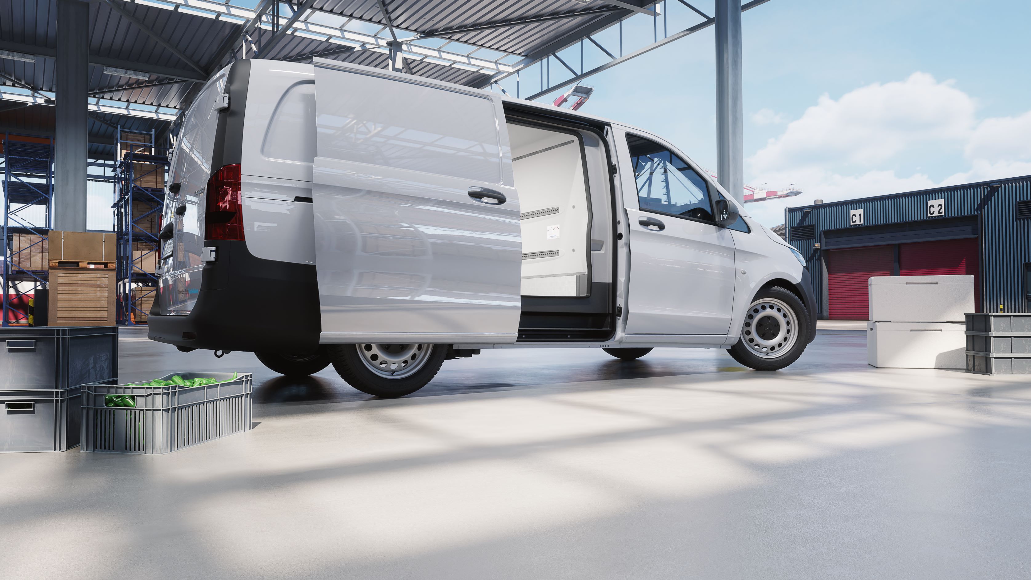 VanSolution | Vito | Mercedes-Benz The Vito with isothermal-refrigerated integrated container by Kerstner.