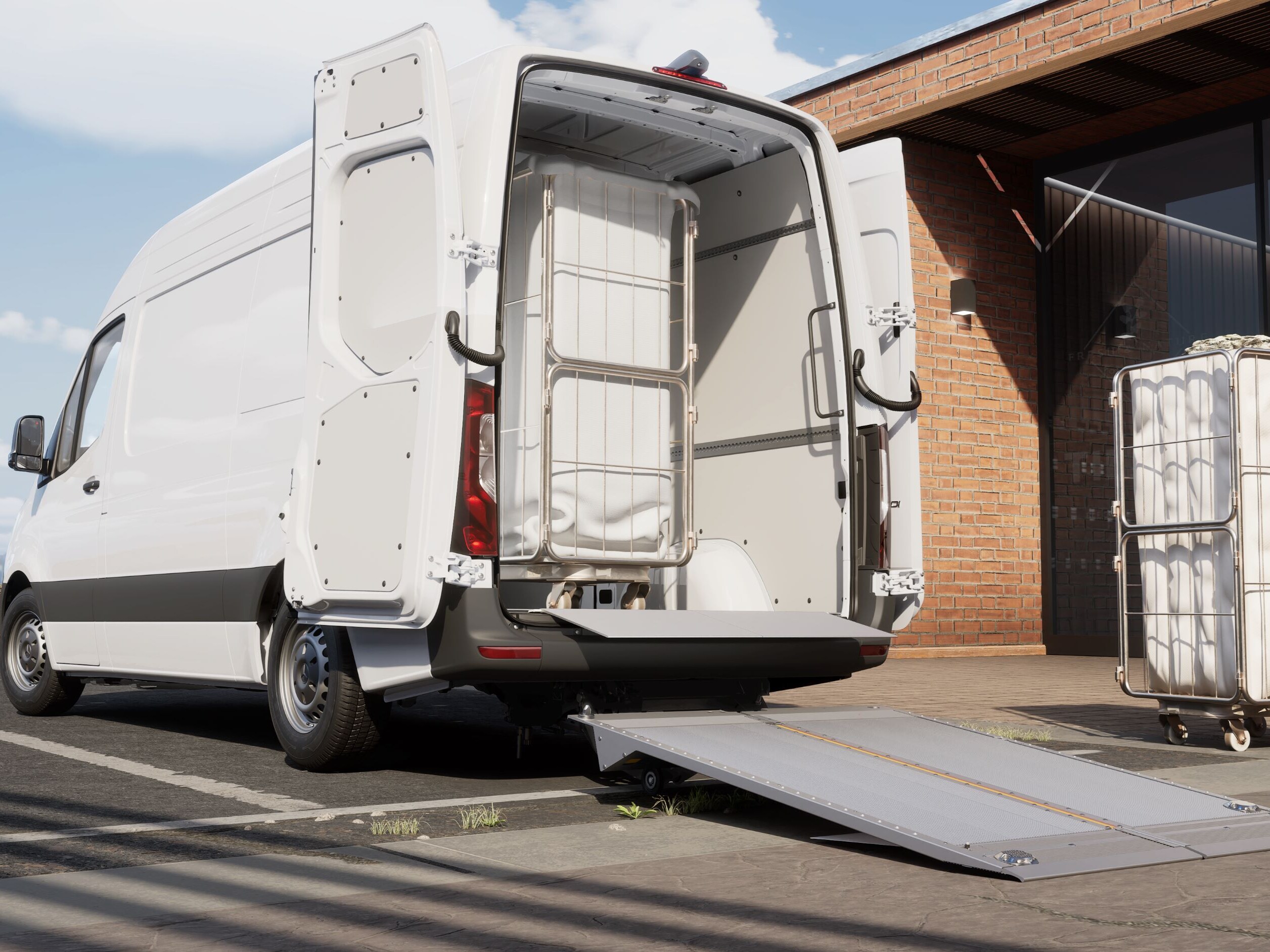 The Sprinter with tail lift solution by Bär.