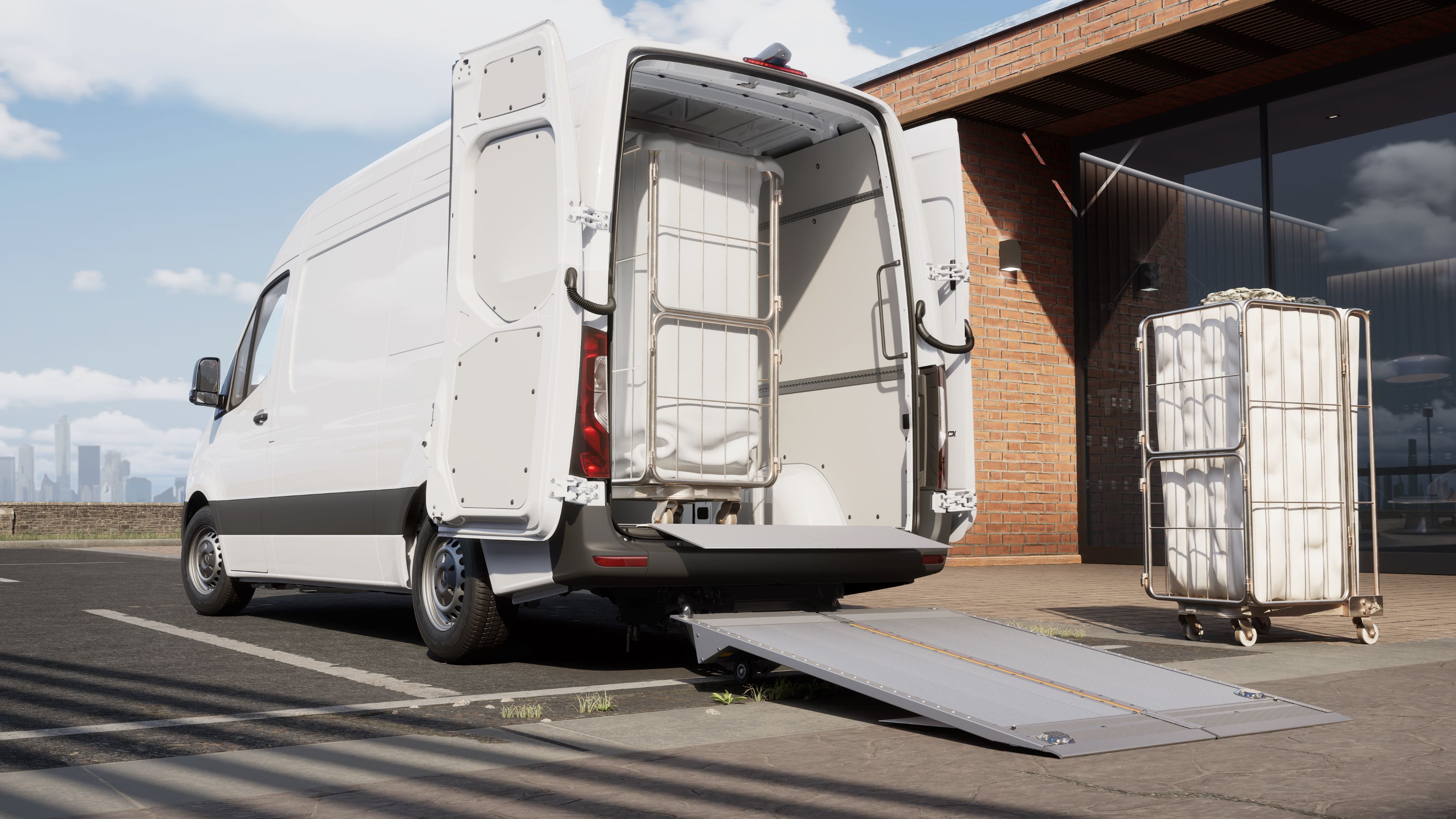 VanSolution | Sprinter | Mercedes-Benz The Sprinter with tail lift solution by Bär.